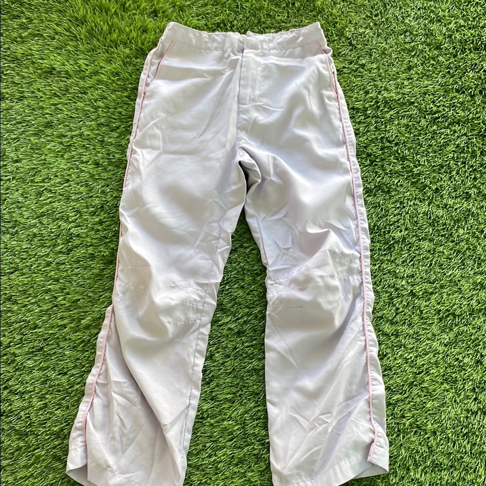GAP Girl Track Pants with Pink Stripes size 6 Slim
